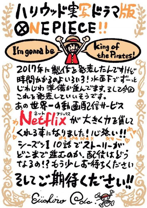 dự án live-action one piece dự án live-action one piece
